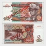 1989 - 500 Zaires - SPECIMEN