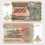 1994 - 200 Zaires - SPECIMEN