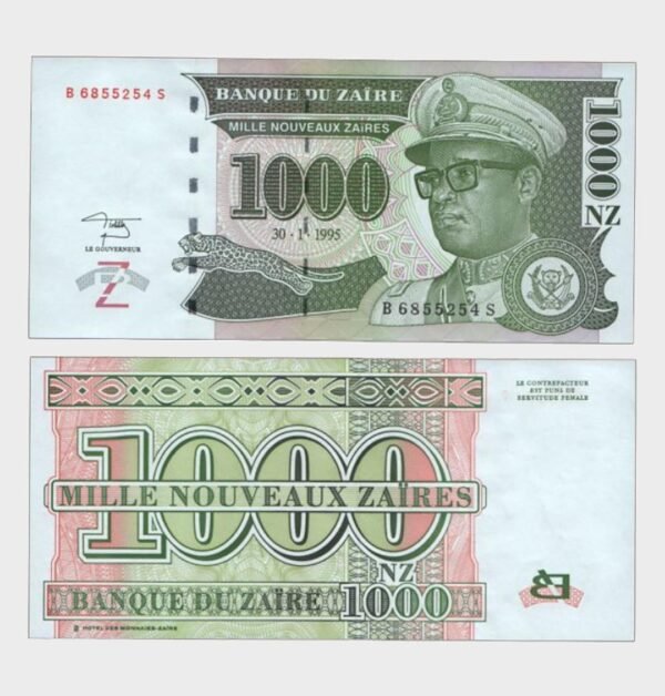 1995 - 1000 Zaires