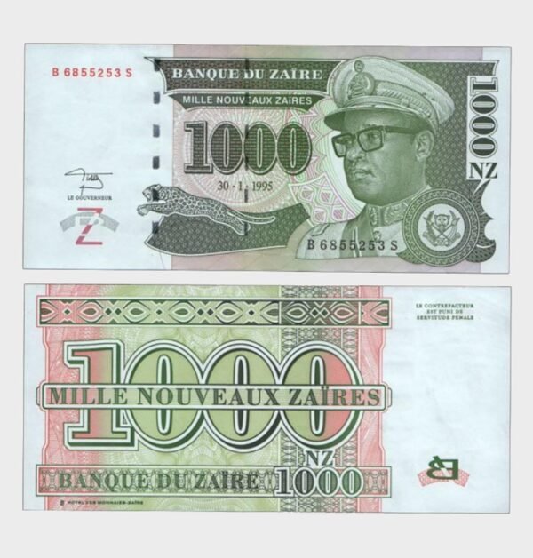 1995 - 1000 Zaires