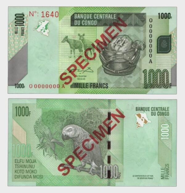 2005 - 1000 Francs - SPECIMEN