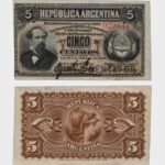 1884 - 5 Centvaos