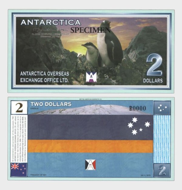 1999 - 2 Dollars - SPECIMEN