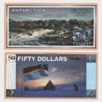 2001 - 50 Dollars - SPECIMEN