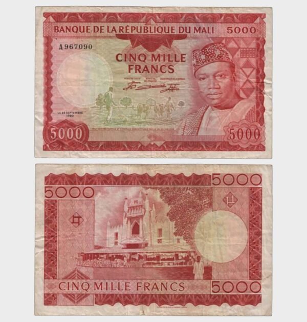 1960 - 5000 Francs
