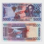 2003 - 5000 Leones - SPECIMEN