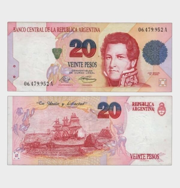 1992 - 20 Pesos