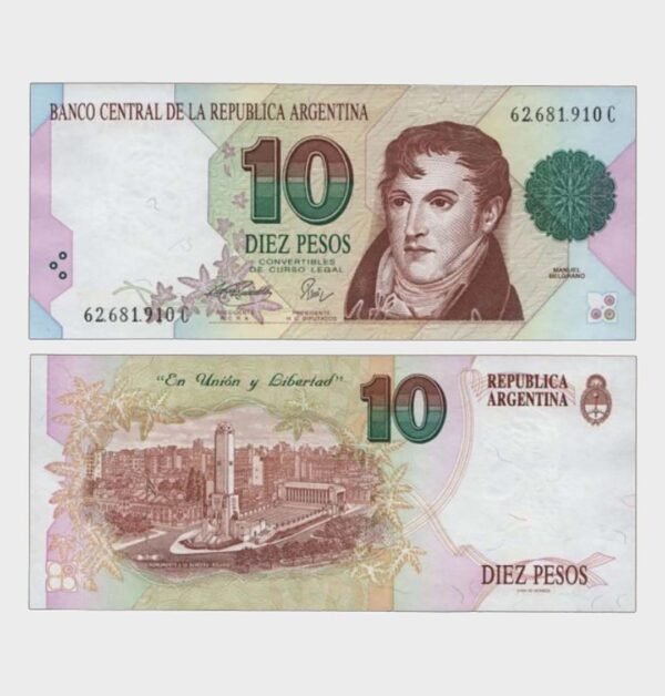 1993 - 10 Pesos