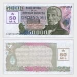 1989 - 50.000 Australes