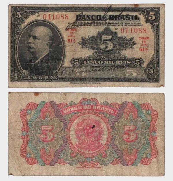1923 - 5.000 Reis