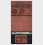 1918 - 1 Shilling - PMG - Image 2