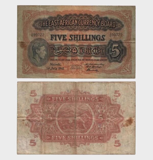 1941 - 5 Shillings