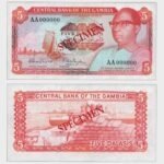 1987 - 5 Dalasis - SPECIMEN