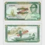 1987 - 10 Dalasis - SPECIMEN