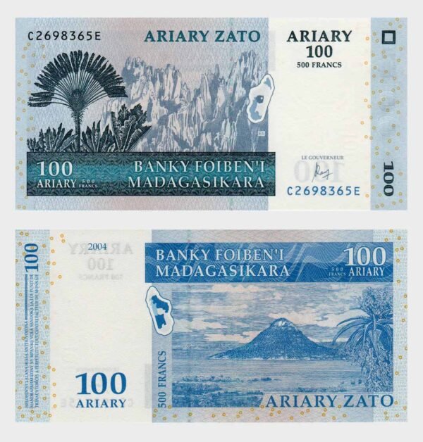 2004 - 100 Ariary