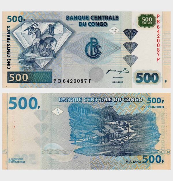 2002 - 500 Francs