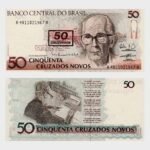 1990 - 50 Cruzeiros / 50 Cruzados Novos