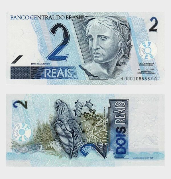 2001 - 2 Reais