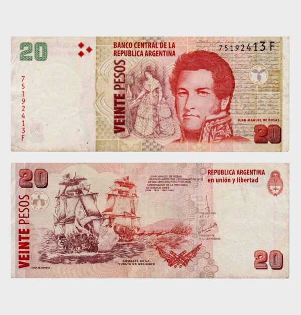 2018 - 20 Pesos