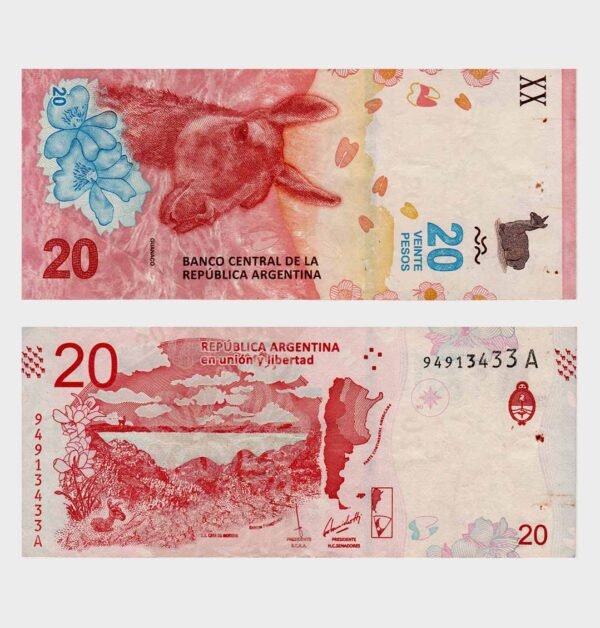 2017 - 20 Pesos
