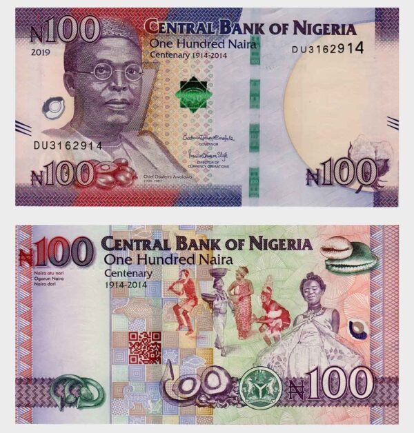 2019 - 100 Naira - Commemorative