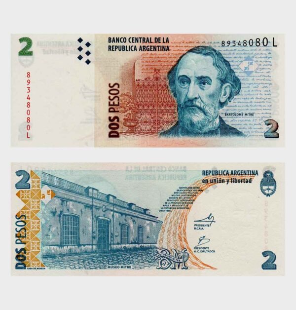 2002 - 2 Pesos