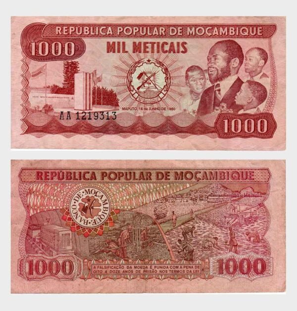 1980 - 1000 Meticais