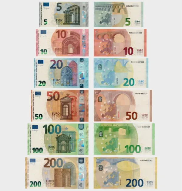 2013-2019 - 5,10,20,50,100,200 Euro