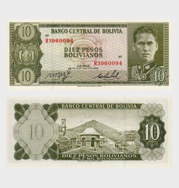 1962 - 10 Pesos