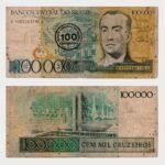 1986 - 100 Cruzados / 100.000 Cruzeiros