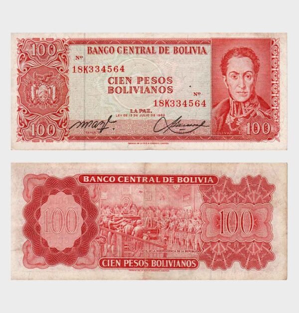 1962 - 100 Pesos