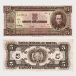 1945 - 5 Bolivianos