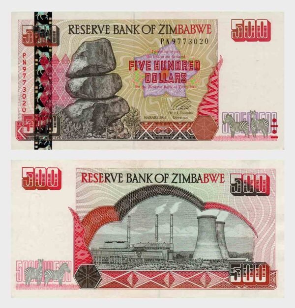 2001 - 500 Dollars