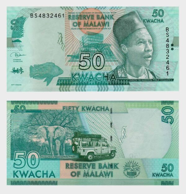 2018 - 50 Kwacha