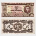 1945 - 5 Bolivianos
