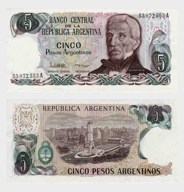 1984 - 5 Pesos