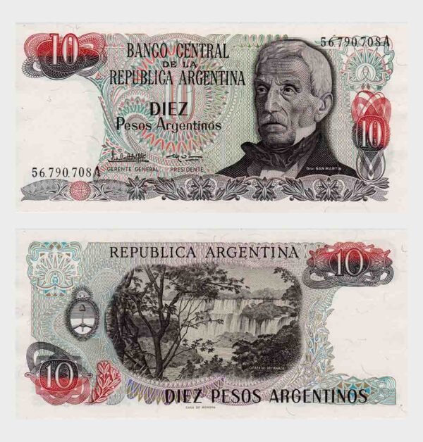 1984 - 10 Pesos