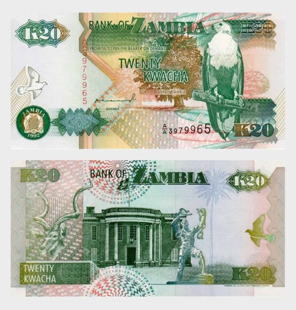 1992 - 20 Kwacha