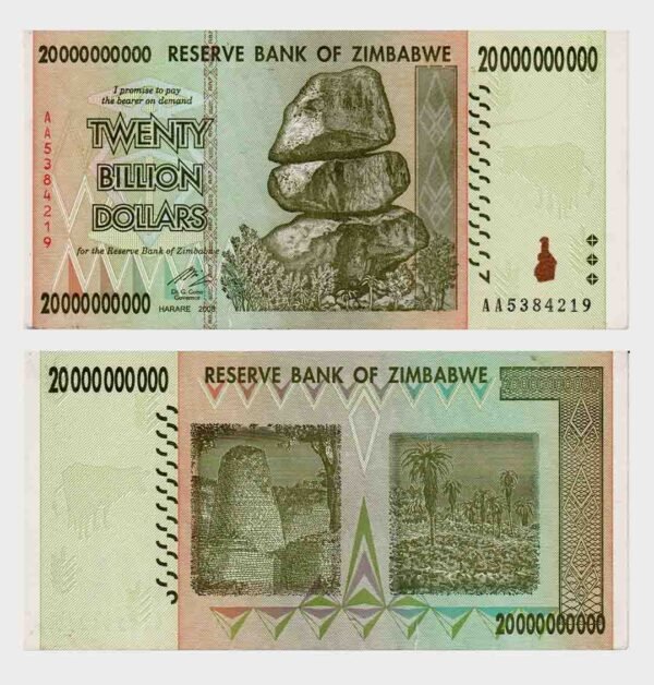 2008 - 20.000.000.000 Dollars