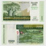 2007 - 2000 Ariary - Commemorative