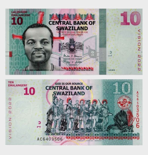 2015 - 10 Emalangeni