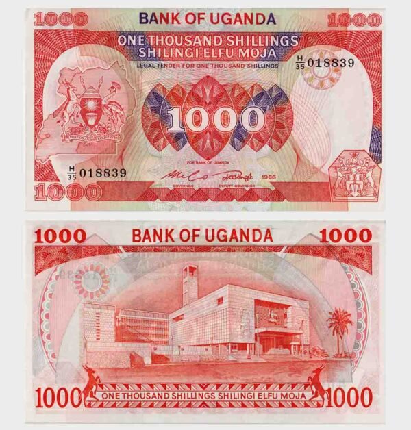 1986 - 1000 Shillings