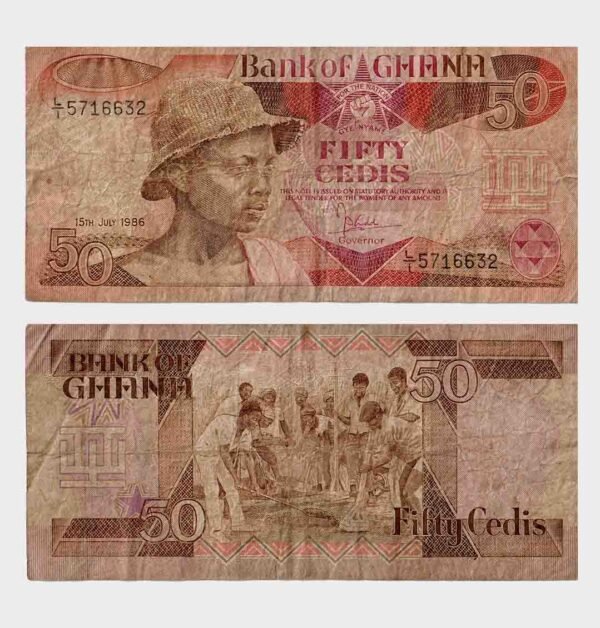 1986 - 50 Cedis