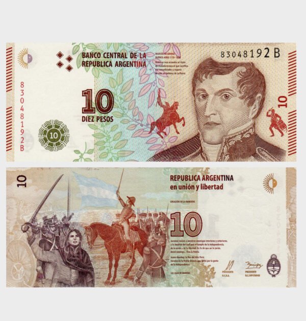 2016 - 10 Pesos