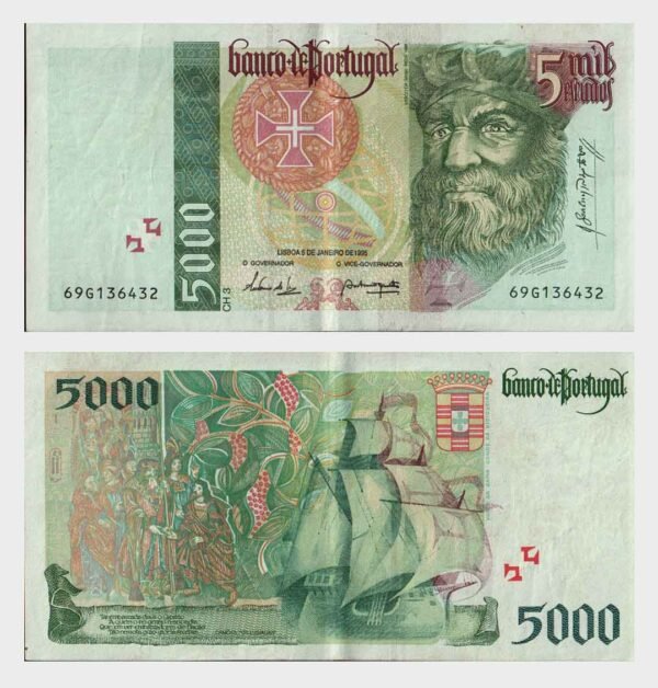 1995 - 5000 Escudos - Ch.3