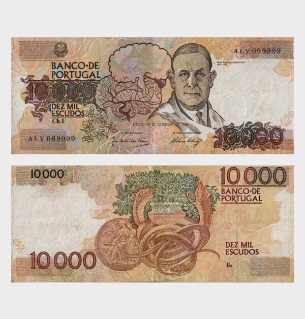 1989 - 10.000 Escudos - Ch.1