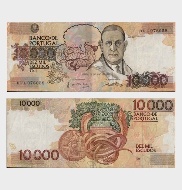 1991 - 10.000 Escudos - Ch.1