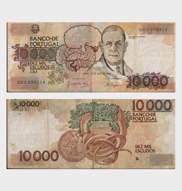 1991 - 10.000 Escudos - Ch.1