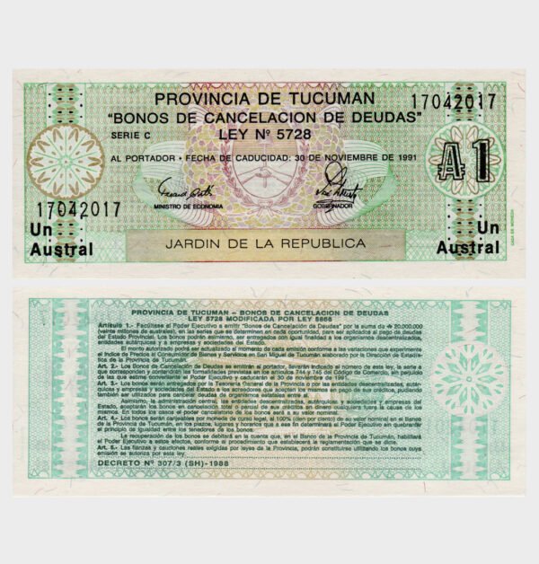 1991 - 1 Austral