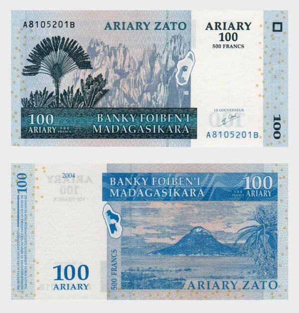 2004 - 100 Ariary